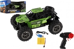 RC bagijs bezceļa auto zaļš 22 cm