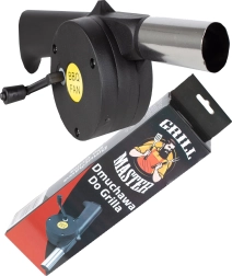 Rokas grila pūtējs ar rokturi