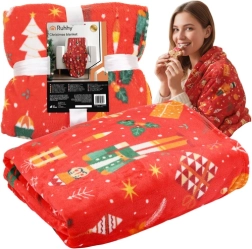 Ziemassvētku flaneļa sega Ruhhy 150 × 200 cm