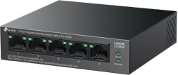 5 portu Gigabit darbvirsmas komutators ar PoE+