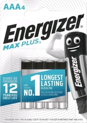 Sārma baterijas AAA Max Plus, 4 gab., blisteris