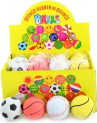 Rubber Bouncy Balls 6 cm