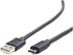 USB cable 2.0 USB‑A to USB‑C, 1 m, black