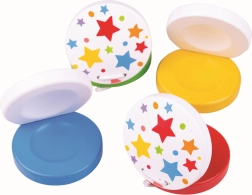 Bigjigs Toys kastaņetes ar zvaigznītēm – zilas