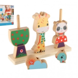 Koka saliekamā rotaļlieta Fisher-Price bērniem