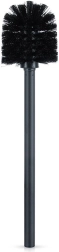 Melna rezerves tualetes birste 35 cm