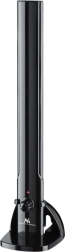 Iekštelpu TV antena DVB-T/T2 H.265 HEVC ar LTE filtru MCTL-930 melna