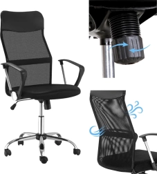 Ergonomisks biroja krēsls ErgoLux Pro Mesh ar elpojošu sietu