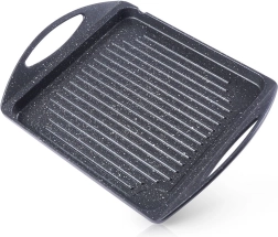 GRANDE Grill Plate with Granite Surface 34 × 26.5 cm