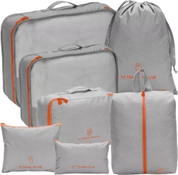 Ceļojumu organizētājs koferim – 7 gab. komplekts Trizand