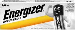 Sārma baterijas ENERGIZER Industrial AA (LR6), 10 gab.