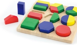 Koka ieliktņspēle – krāsas un formas VIGA