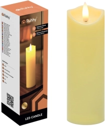 LED svece (ieliktnis kapu svecei) Ruhhy 17 × 5 cm – 1 gab.