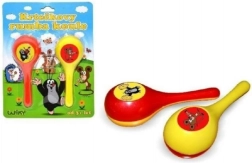 Krtek rumba bumbiņas bērniem 2 gab. plastmasa