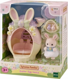 Sylvanian Families Lieldienu trusītis – pavasara namiņš ar mazulīti