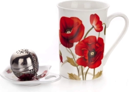 Trīsdaļīgs tējas komplekts Red Poppy