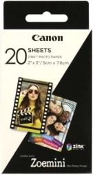 Photographic Paper ZINK 5x7.6, 20 sheets