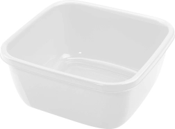 Plastmasas kvadrātveida izlietne Heidrun, 15 l, dažādas krāsas
