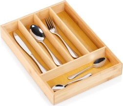 Bambusa galda piederumu organizators atvilktnei 25 × 35 cm