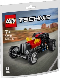 Lego Technic Hot Rod – car model with moving pistons