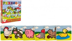 Koka memo spēle – mani pirmie dzīvnieciņi TEDDIES