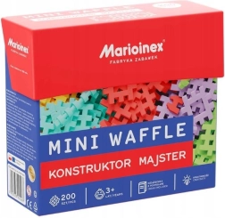 Konstruktors MARIOINEX MINI WAFFLE KONSTRUKTOR MAJSTER – 200 detaļu
