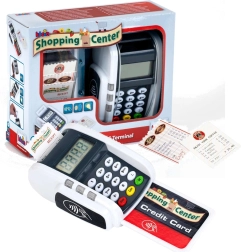 Bērnu maksājumu terminālis ar karti un čekiem KLEIN ar skaņu