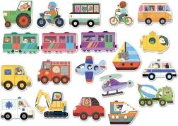 Vilac koka magnētiņi Transports