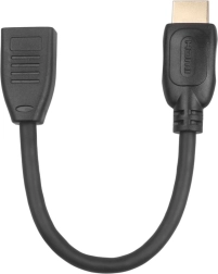 HDMI pagarinātāja kabelis 15 cm v2.0