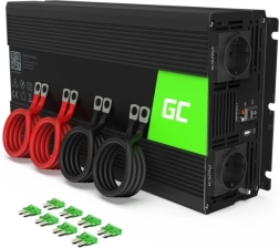 Pārveidotājs 12V/230V 3000W/6000W tīra sinusoīda