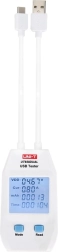 USB ligzdu testeris UNI-T UT658DUAL