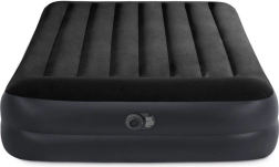 Dura-Beam Queen Airbed with Integrated Pump