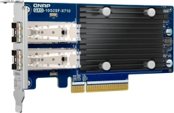 Divportu 10GbE SFP+ tīkla karte QNAP QXG-10G2SF-X710