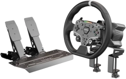 Moza Racing R3 Direct Drive stūres komplekts ES un pedāļi SRP‑Lite ar galda skavu (Xbox, PC)