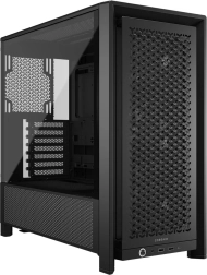 Melns MIDI TOWER datora korpuss Corsair Frame 4000D RS