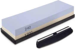 Akmeņu asināmais nažiem ar ūdensakmeni 18,5 × 6 × 3 cm