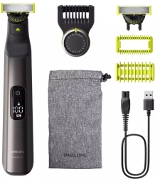 Philips OneBlade Pro 360 – universāls trimmeris un skuveklis sejai un ķermenim