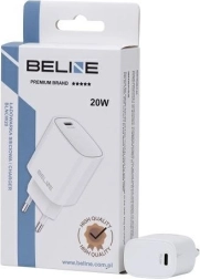 Tīkla lādētājs 20W PD 3.0 bez kabeļa, balts