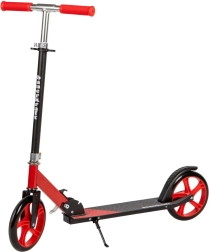 Saliekams pilsētas skrejritenis bērniem un pusaudžiem, regulējams augstums 85,5–95,5 cm, riteņi 200 mm
