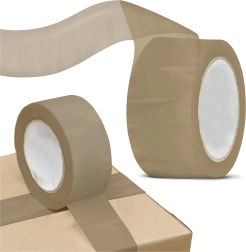 Brūna iepakojuma līmlente 48 mm x 100 m – stipra un izturīga