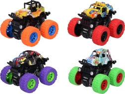 Friction-Powered Off-Road Car with Graffiti 9 cm