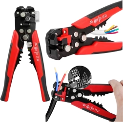 Multifunkcionālas knaibles vadu noizolēšanai un spaiļu presēšanai 3 vienā