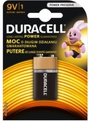 Duracell 9V sārma baterija