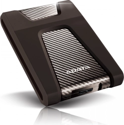 Ārējais cietais disks ADATA DashDrive Durable HD650 1 TB 2,5" USB 3.0 – melna