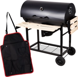 CURRON BigBend GM2020 Barrel Grill with Rain Cover