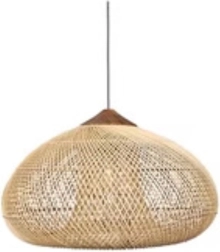 Piekaramais rotangpalmas gaismeklis 50 cm – Dabīgs