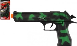 Plastmasas pistole ar spararatu 23 cm