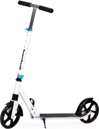 Saliekams pilsētas skrejritenis bērniem un pusaudžiem ar regulējamu augstumu 95–105 cm un 200 mm riteņiem