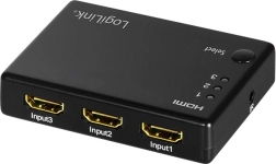 HDMI pārslēdzējs 3x1 ar tālvadību, 1080p/60 Hz