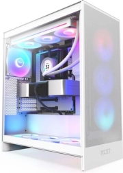 NZXT H7 Flow RGB balts datoru korpuss (mid‑tower, 2024)